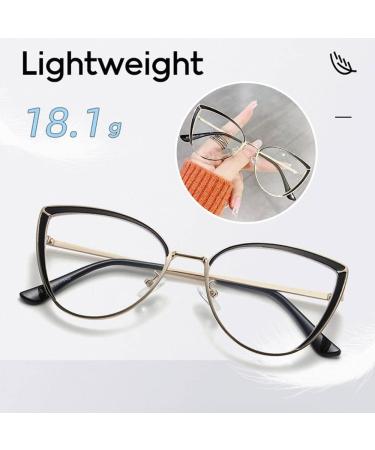 Buy GoFIDIN Blue-Light Blocking Glasses for Men & Women - Oversized Optical Frame Ultra-Lightweight Eye Protection for Office & Computer Use - Buy Online on GoSupps.com