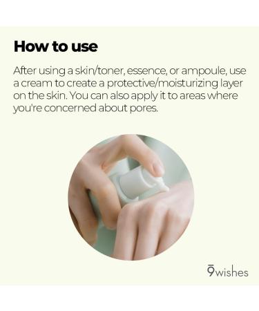 9 Wishes Pine Treatment Cream 1.7 fl. oz | Tightening & Pore Minimizing Cream with Pine Needle Extract & Niacinamide | Korean Skincare for Dead Skin Cell Improvement & Soothing Benefits - Buy Online on GoSupps.com