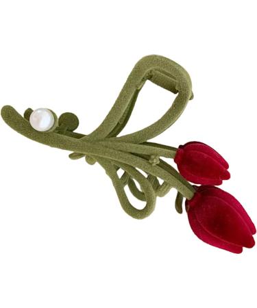 Beaupretty Diffuser hairpin claw clips for thick tulip flower clip barrettes for women easter clip womens clips easter gifs Big Claws oversized Miss Flower Hair Clips - Buy Online on GoSupps.com