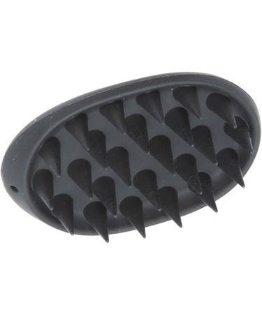 Fenteer 6x Manual Head Scalp Massage Brush - Handheld Soft Pins Scalp Massage Device for Hotel Use - Black - Buy Online on GoSupps.com