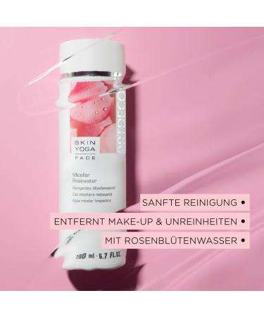 ARTDECO Micellar Rosewater Purifying and soothing micellar water with a delicate rose scent 1 x 200 ml - Buy Online on GoSupps.com