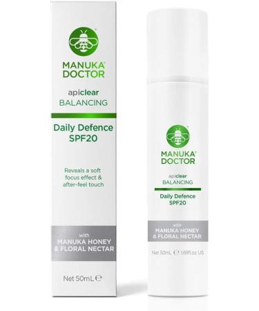 Manuka Doctor Apiclear Daily Defence SPF20 - Buy Online on GoSupps.com