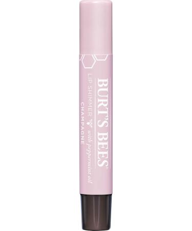 Buy Burt's Bees 100% Natural Moisturizing Lip Shimmer in Champagne - 1 Tube | International Shipping Available - Buy Online on GoSupps.com