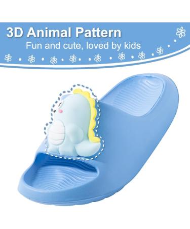 Flat Gripbound Children s Summer Slippers | Dinosaur Beach Sandals & Anti-Slip Parent-Child Bathing Shoes (EU 28) - Buy Online on GoSupps.com