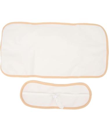 2-Pack Reusable Castor Oil Packs for Liver Detox Inflammation Relief & Comfort Sleep - Washable Compress Set - Buy Online on GoSupps.com