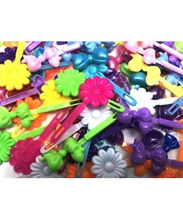 Crispy Collection Hair Accessories for Girls Assorted Hair Clips Selection Birthday Gifts for Girls (24 Pieces) 24 Count (Pack of 1)