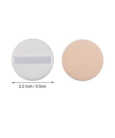 WWYICHEN 2.2 Inch 6-Piece Small Makeup Sponge Puff Set for BB Cream, Liquid Foundation, Shading, Loose Powder - Beige - Buy Online on GoSupps.com