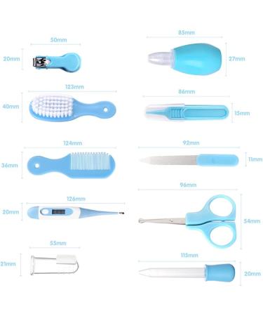 RoseFlower Baby Healthcare and Grooming Kit - 10 in 1 Newborn Essentials Set for Infant Boys and Girls - Buy Online on GoSupps.com
