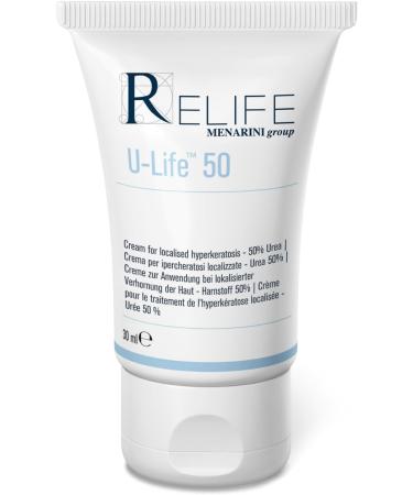 Relife ULife 50 Peeling paste for localized hyperkeratosis for cracked and flaking skin 50 urea tube of 30 ml - Buy Online on GoSupps.com