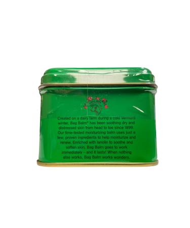 Bag Balm Vermont's Original Moisturizing for Dry Skin Chapped Lips Cracked Heels Dog Paw Pads + More. 118 ml (4 oz) Tin (2) - Buy Online on GoSupps.com