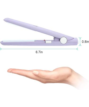Mini Curling Iron & 2-in-1 Hair Straightener | Portable Ceramic Tourmaline Flat Iron for Travel - Buy Online on GoSupps.com
