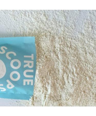 True Scoops Vanilla Bean Ice Cream Mix - Made with Real Ground Vanilla Beans - Kosher, Peanut Free, Gluten Free - No Artifical Flavors or Colors - No Ice Cream Maker Needed - 1 Quart - Buy Online on GoSupps.com