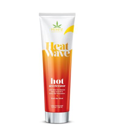 Hempz Heatwave Hot Accelerator with 100% Pure Natural Hemp Seed Oil & Sultry Skin Stimulators 9.5oz