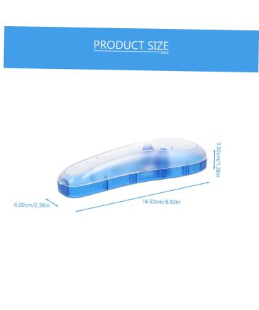 Beavorty 2er-Box Razor Storage Box - Manual & Electric Shaver Travel Case | Hartschalesetui for Hand Razors | Compact 16.5x6cm | Perfect for Travelers - Buy Online on GoSupps.com