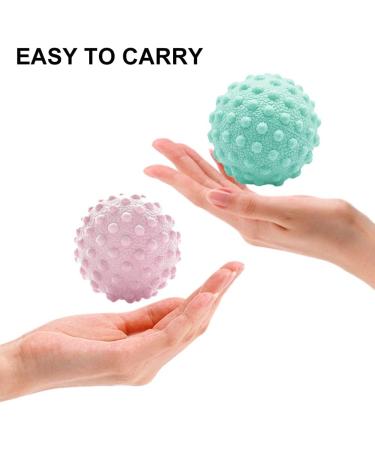Hedgehog Massage Balls Set - 2 Pcs Gymnastics & Foot Massage Balls for Stress Relief (49mm) - Buy Online on GoSupps.com
