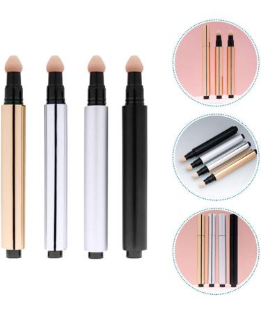 Beaupretty Makeup Concealer Full Coverage Concealer 4pcs Portable Empty Concealer Pens BB Cream Tube Liquid Foundation Pressing Pen Makeup Foundation Full Coverage Concealer - Buy Online on GoSupps.com