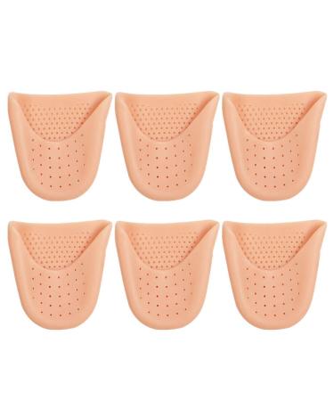 minkissy Shoe Protector 3 Pairs Toe Protectors Pointe Shoes Protectors Ballet Dance Shoe Toe Pads Toe Covers Toe Protectors Breathable Toe Covers Comfortable Toe Protectors Toe Separator Socks