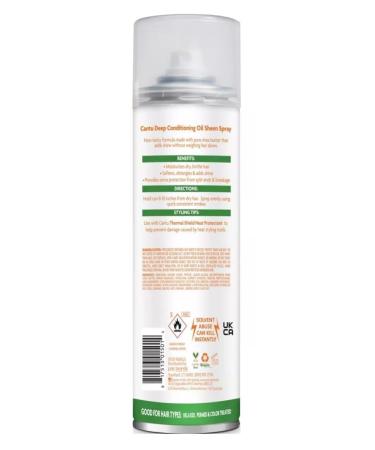 Cantu Oil Sheen Deep Conditioning Spray with Shea Butter 10 Ounce Clean Scent 10 Ounce (Pack of 1) - Buy Online on GoSupps.com