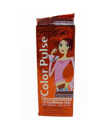 L'OREAL COLOR PULSE AUBURN VITAMIN SEMI-PERMANENT HAIR COLORING