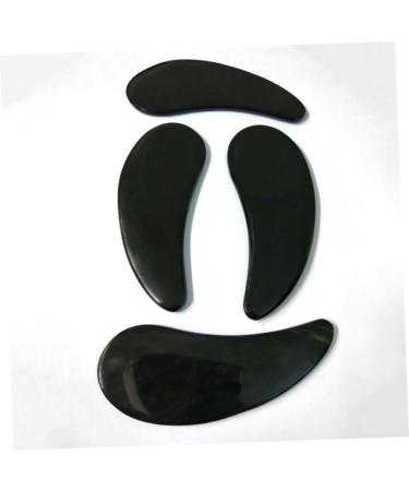 DOITOOL Muscle Scraper Spiral Hair Curlers Noir Cosmetic Blackl Back Handheld Scraping Plate Black Spa Headbands for Christmas Tags Horns Black Water Natural - Buy Online on GoSupps.com