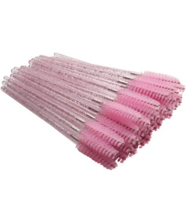 CIMAXIC 100pcs eyelash mascara lash applicator eyelash makeup brush eyebrow comb Cosmetic bag spiral Miss Size 1 Pink - Buy Online on GoSupps.com