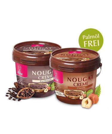 Viba Nougat Cream - Palm Oil Free 375g | Classic Flavor for International Shipping - Buy Online on GoSupps.com