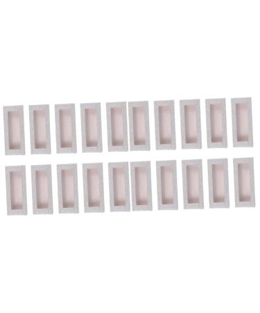 60 Pcs Eyelash Storage Box Fake Lashes False Eyelashes Fake Eyelashes Lash Tray Fake Eyelash Case Empty Eyelash Packaging Empty Lash Case Empty Eyelash Organizer Lash Holder White FRCOLOR 11x5.4cmx2pcs