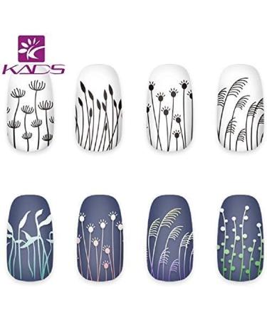 KADS Nail Stamping Plate Dandelion Grass Nature Image Design for Nail Art (NA016) - Buy Online on GoSupps.com