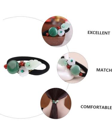 minkissy Hair Scrunchie Rhinestone Headbands for Women Cloth Ponytail Holder Hair Bands for Womens Hair Lady Hair Rope Ponytail Ties Tiara Vintage Hair Tie Hair Ring Miss Chic Etc. - Buy Online on GoSupps.com