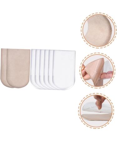 FRCOLOR Height Increase Insoles - Silicone Heel Cushion Pads for Men | 1 Set Orthotic Half Size Shoe Inserts | Invisible Comfort for Sports Shoes - Buy Online on GoSupps.com