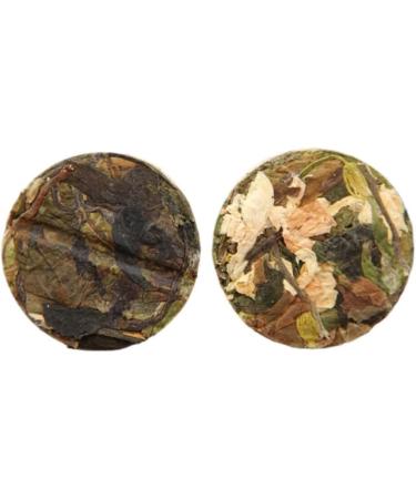 HQZM Yunnan Jasmine Old Boom White Thee Collied Cakes 500g 1764oz Geury White Thee Met Bloemen charms - Buy Online on GoSupps.com