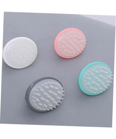 GLEAVI 1 Piece Scalp Massage Brush For Adults Boy Girl Ergonomic Design Soft Silicone Easy To Clean Suitable Hair Types For Home Use Travel - Buy Online on GoSupps.com