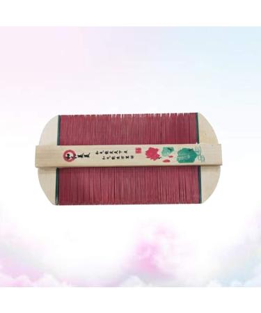 Exceart Wooden Head Lice Comb - Double Sided Bamboo Teeth - Head Massage Comb for Women, Girls, Kids - 2Pcs - Buy Online on GoSupps.com