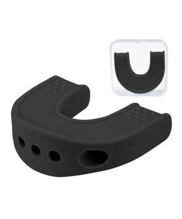 Jaw Trainer Women - U-Shaped Jawline Exerciser Jawline Trainer | Compact Jawline Shaper Jaw Sculpting Tool for Women Men Black