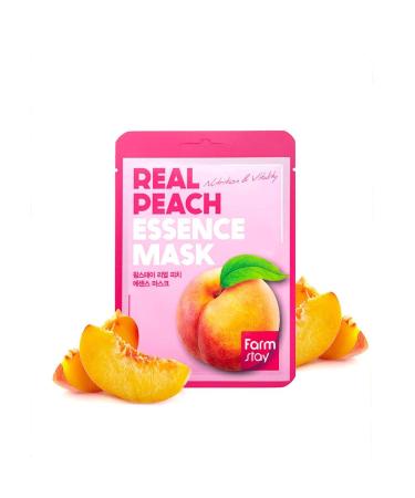 Buy FARMSTAY Real Essence Mask 12-Combo - Mango Coconut Peach & Avocado | Premium Korean Skin Care Mask Sheet for Radiant Skin - Buy Online on GoSupps.com