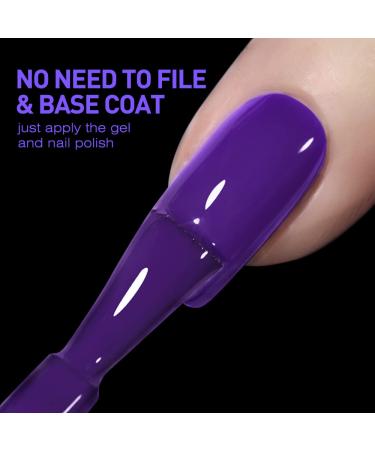 Beautilux Medium Oval Nail Tips - 552 Transparent Gel Nail Tips (12 Sizes) for Home Manicure & Professional Studios | Soft Full Cover - Buy Online on GoSupps.com