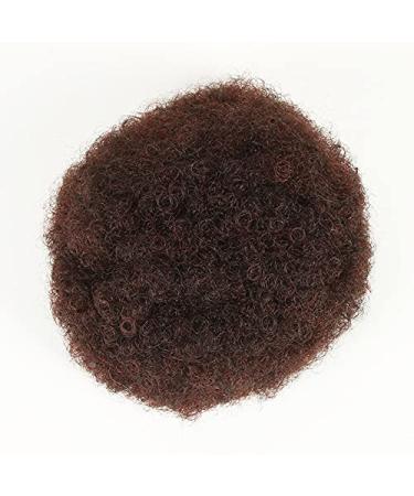 Puff Afro Curly Chignon Wig | Drawstring Ponytail & Clip-In Kinky Bun | Synthetic Hair for Instant Style - 1BT27 - Buy Online on GoSupps.com