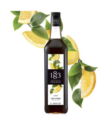 Maison Routin 1883 Iced Tea Lemon Syrup Pet Bottle 1000 Milliliter