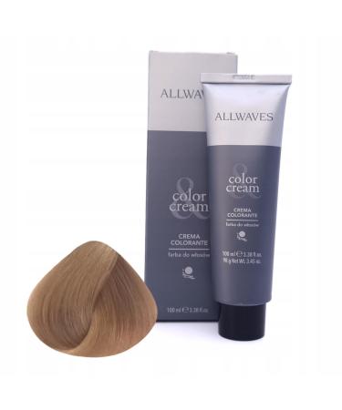 ALLWAVES ALLWAVES Professional Cream Color 9.3 Ultra Light Golden Blonde Hair Color 100 ml