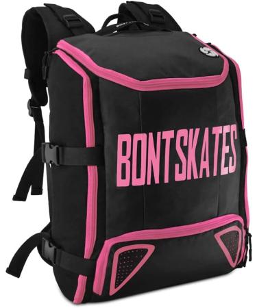 Bont Skates Multi Sport Skate Backpack - Cosmo Pink | Small Size for Inline, Ice, Roller & Speed Skating - Buy Online on GoSupps.com