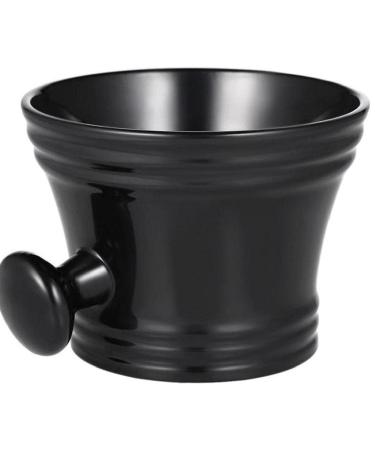 TOSSPER Barber Cleaning Soup For Razor Man Plastic Shaving Bowl Handle Soap Mug Bowl Professional