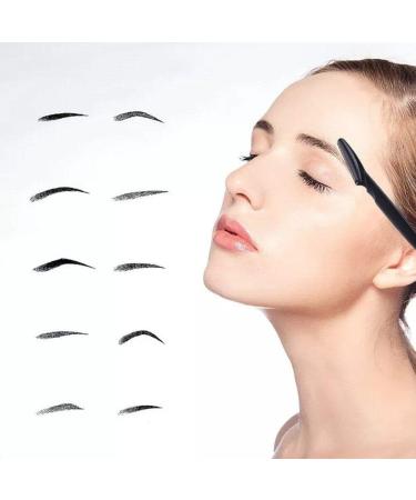 10pcs Eyebrow Razor & Blades - Face Hair Removal Shaver | Makeup Beauty Tools - Fast International Shipping - Buy Online on GoSupps.com