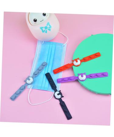 JECOMPRIS Red Earring Holder Strap & Face Mask Accessories - Practical Ear Protection & Lanyard for Masks - Buy Online on GoSupps.com