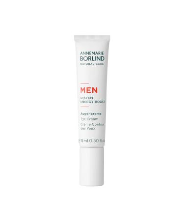Annemarie B rlind Men System Energy Boost Eye Cream (15ml) - for all skin types cooling and refreshing with innovative energy complex made of vegetable taurine and organic caffeine vegetarian