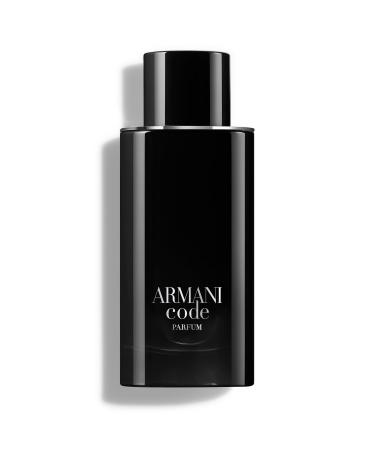 Armani Beauty - Code - Parfum - Cologne for Men - Fresh & Aromatic Men s Fragrance - Bergamot Clary Sage Tonka Bean Notes 4.2 Fl Oz (Pack of 1)