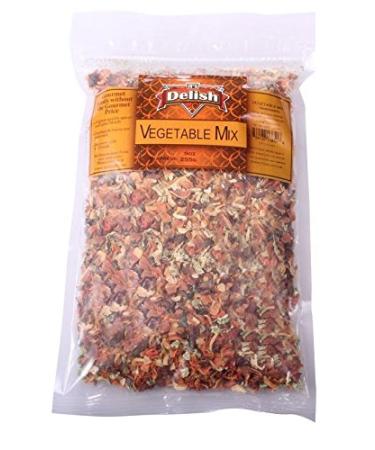Vegetable Soup Mix by Its Delish 1 lb (16 Oz Bag)  Dehydrated Mixed Vegetables Freeze Dried Veggie Flakes Mix for Soup Ramen Noodles Rice Beans Stew Omelet - All Natural Vegan  Kosher - Buy Online on GoSupps.com