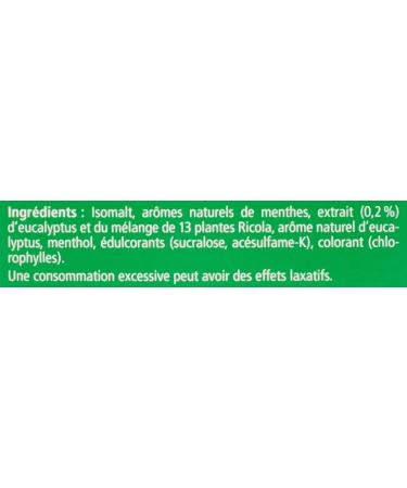 Ricola Bonbons Suisses aux Plantes Eucalyptus sans Sucres 50 g - Buy Online on GoSupps.com