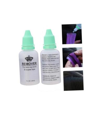 Angoily Hair Remover & Glue Remover for Lace Wigs Extensions & Toupees - Best Lace Bond & Hair Glue Solution - Buy Online on GoSupps.com