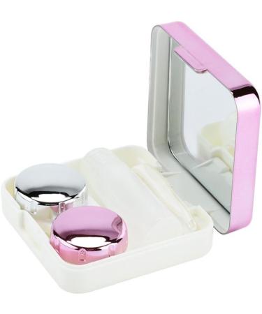 Buy Koulate Lens Box - Reflective Cover Contact Lens Case Set Travel Kit (Cute Color 2) - Fast International Shipping - Buy Online on GoSupps.com
