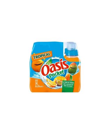 Oasis Pocket Tropical 25cl (pack of 24)